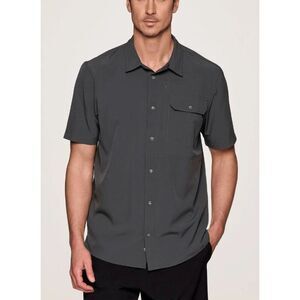 Avalanche Men's Woven Guide Hiking Shirt Charcoal L